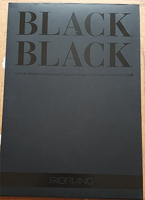 Black Pastel Paper Pad Black Pastel Paper Pad