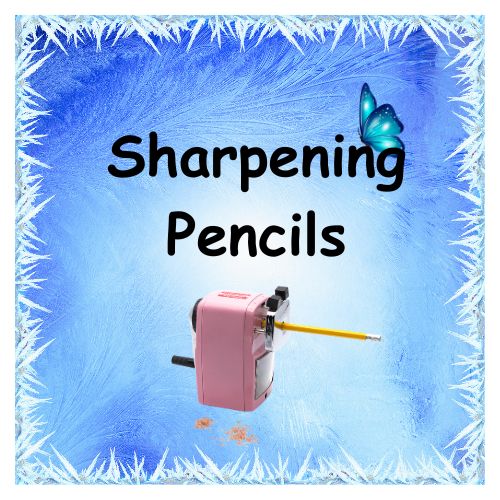 Sharpening Pencils